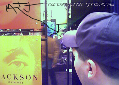 MJ Virgin Times Sq Nov 2001 - CBandMJ