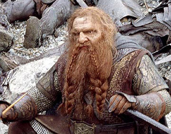 Lord of the Rings Gimli Disapproves of Vuvuzelas