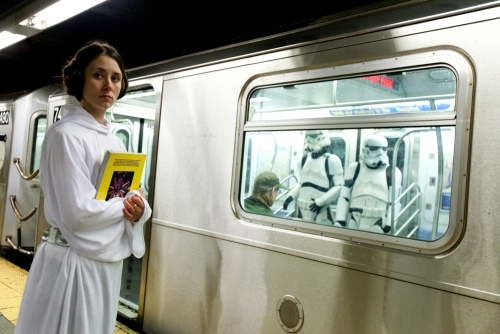 Star Wars on the Subway