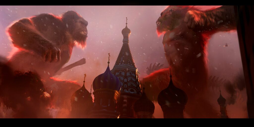 Godzilla x Kong The New Empire Concept Art