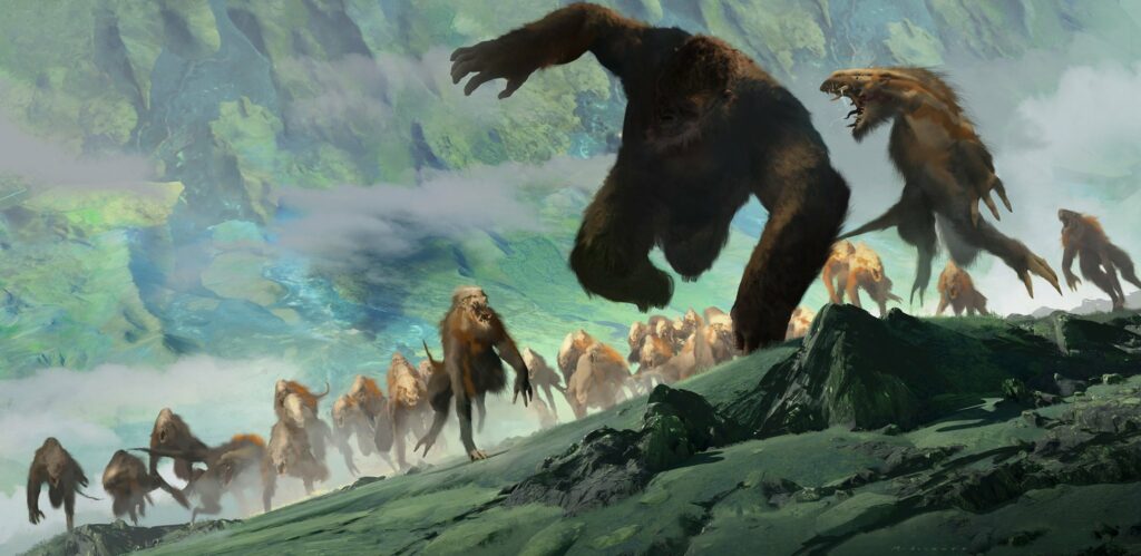 Godzilla x Kong The New Empire Concept Art